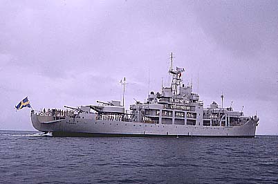 På väg in mot Salvador i Brasilien, långresan 1977-78.